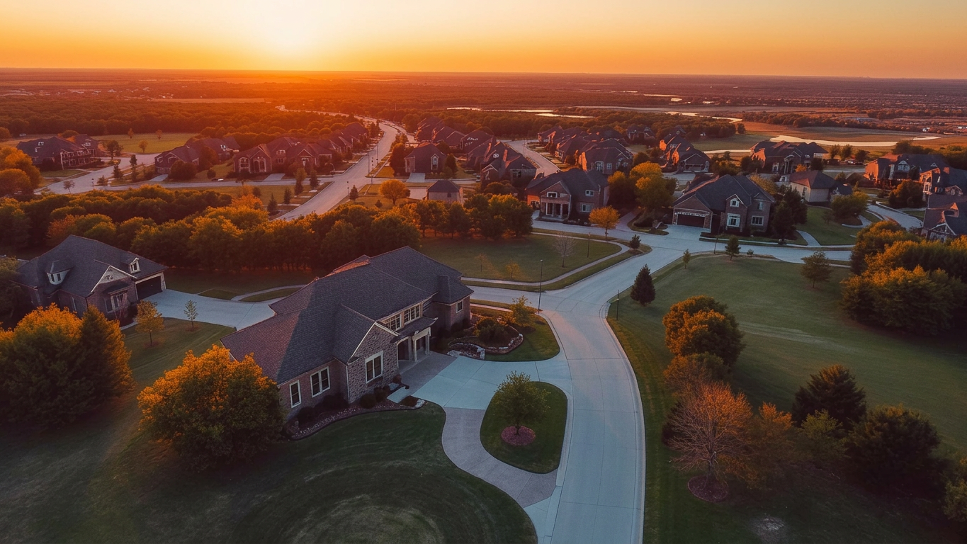 New-construction luxury home in a Prosper Texas master-planned neighborhood