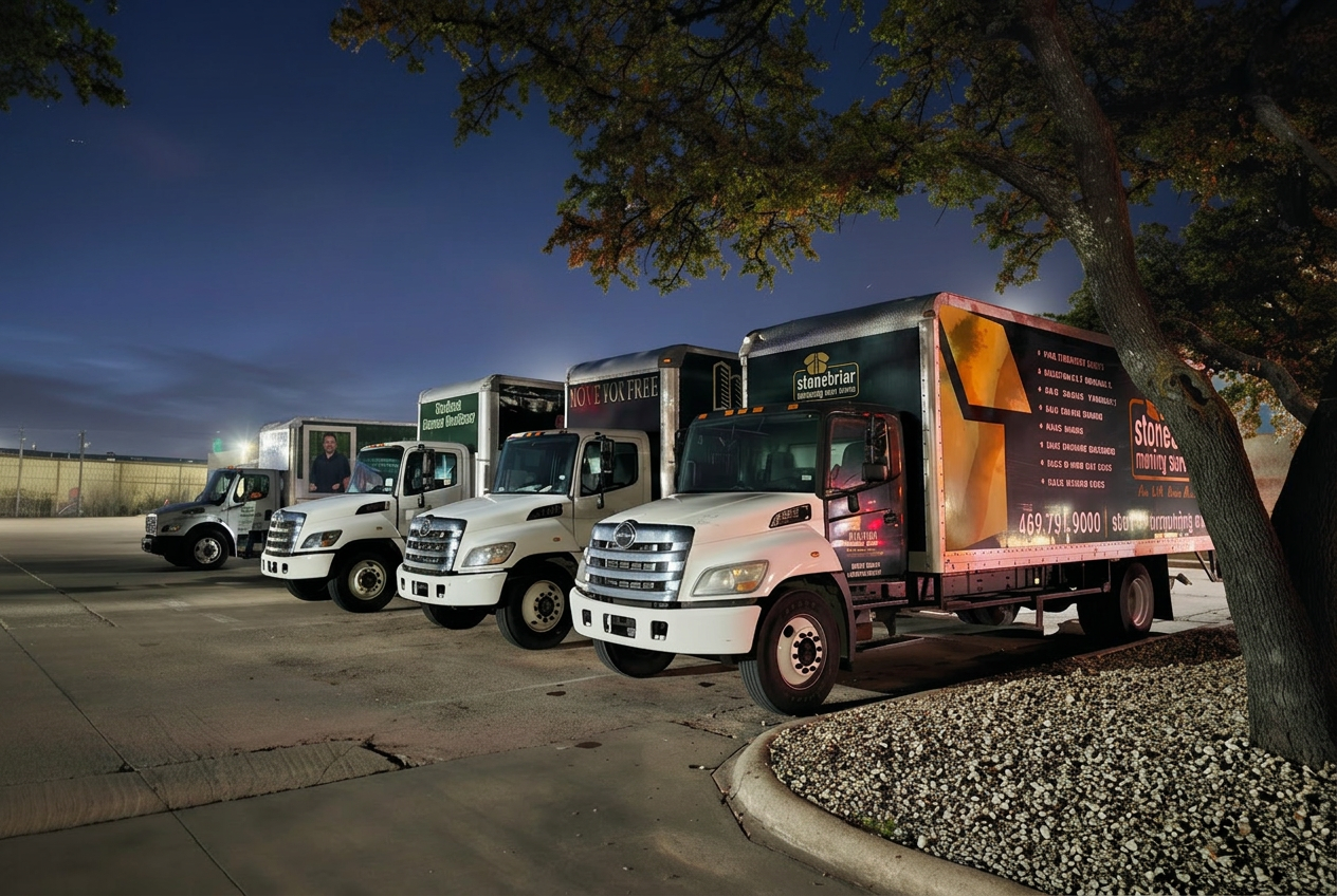 Stonebriar Moving fleet ready for service