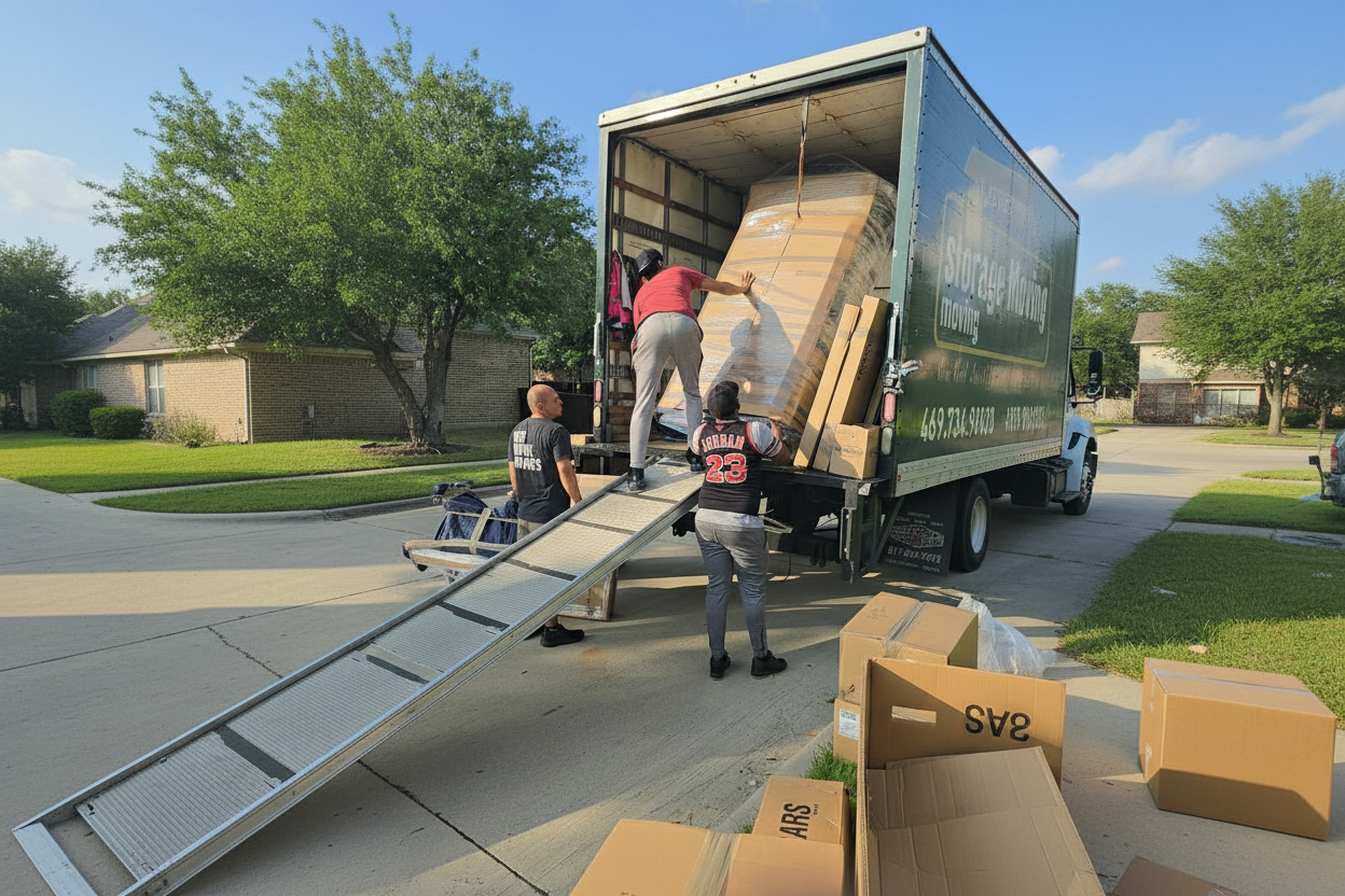 Stonebriar Moving crew at The Ascent in Dallas